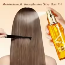 Silky Moisturizing and Strengthening Hair Oil, Hair Treatment Essences Moisturizing Oil, Hair Treatment Essences Nourishing Oil 100ml