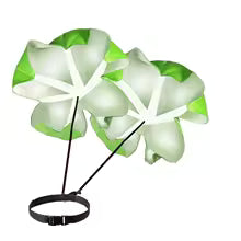 Adjustable Speed Parachute Agility Training Umbrella Football Resistance Rope Fitness Running Ramp Sports Obstacles Tool